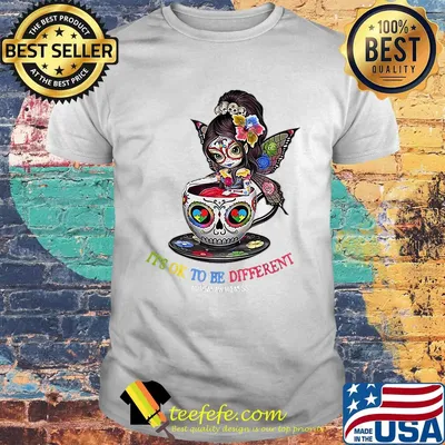 Jasmine becket griffith fairies it's ok to be different autism awareness shirt