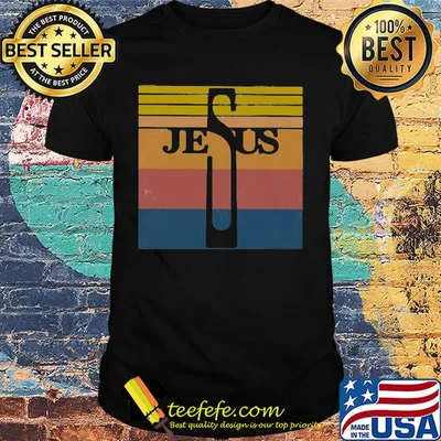 Jesus christ vintage retro shirt