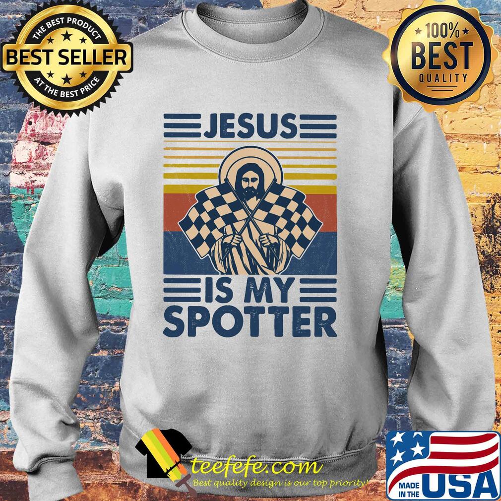 Jesus is my spotter vintage retro s Sweater Jesus is my spotter vintage retro s Sweater