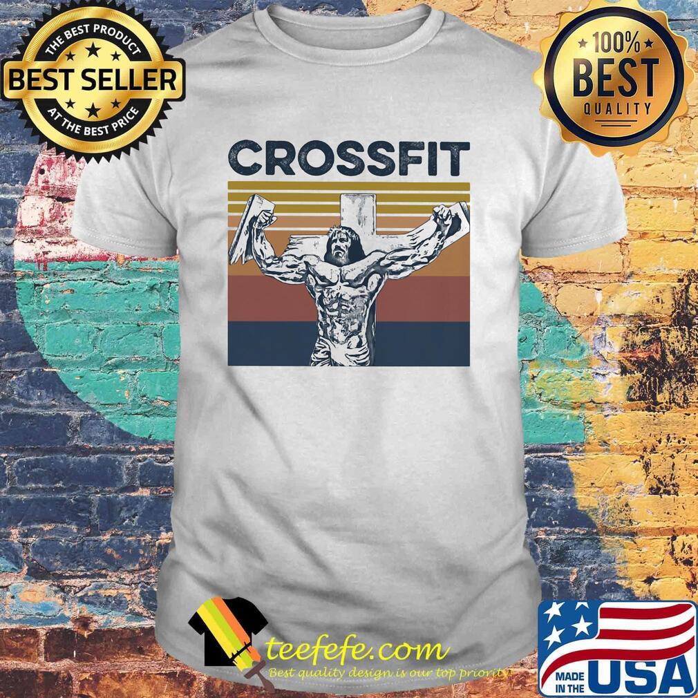 Jesus strong crossfit vintage retro shirt Jesus strong crossfit vintage retro shirt