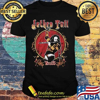 Jethro tull tour '75 vintage shirt