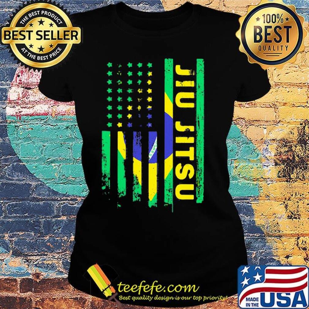 Jiu Jitsu American flag veteran Independence day s Ladies tee Jiu Jitsu American flag veteran Independence day s Ladies tee