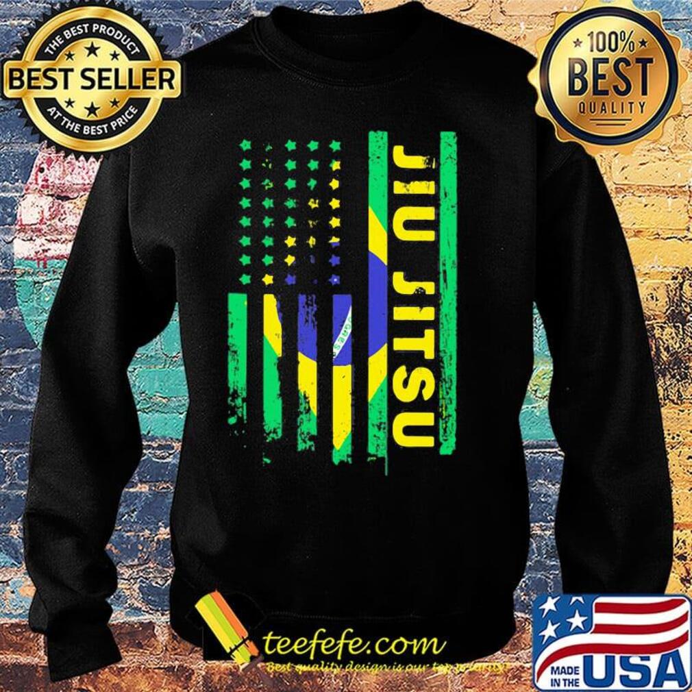Jiu Jitsu American flag veteran Independence day s Sweater Jiu Jitsu American flag veteran Independence day s Sweater