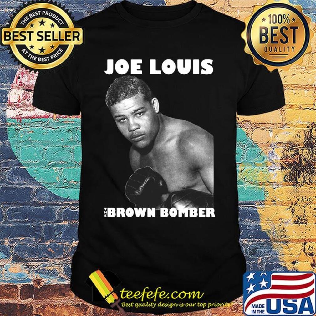 Joe louis brown bomber boxing shirt