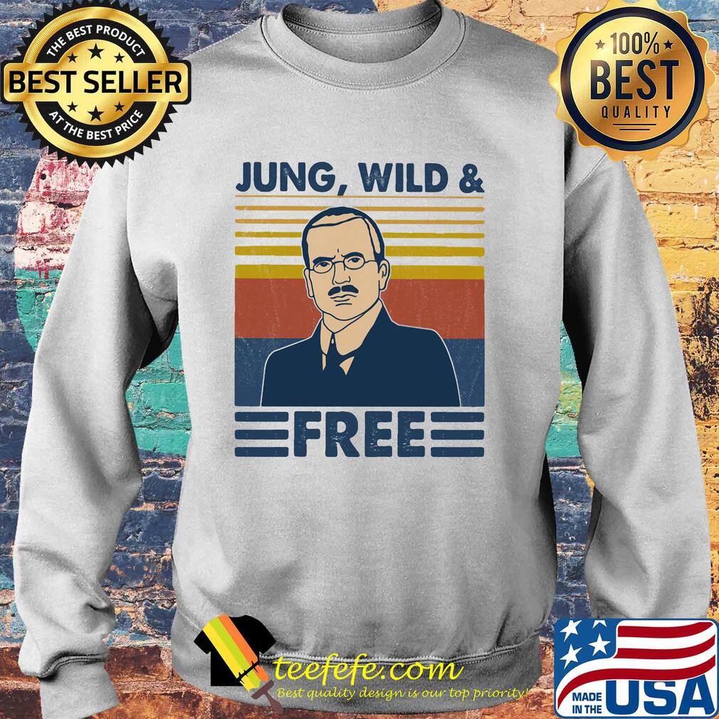 Jung wild and free vintage retro s Sweater Jung wild and free vintage retro s Sweater