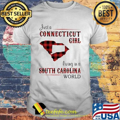 Just a connecticut girl living in a south carolina world shirt