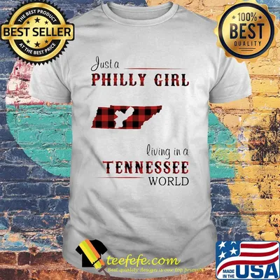 Just a philly girl living in a tennessee world map shirt