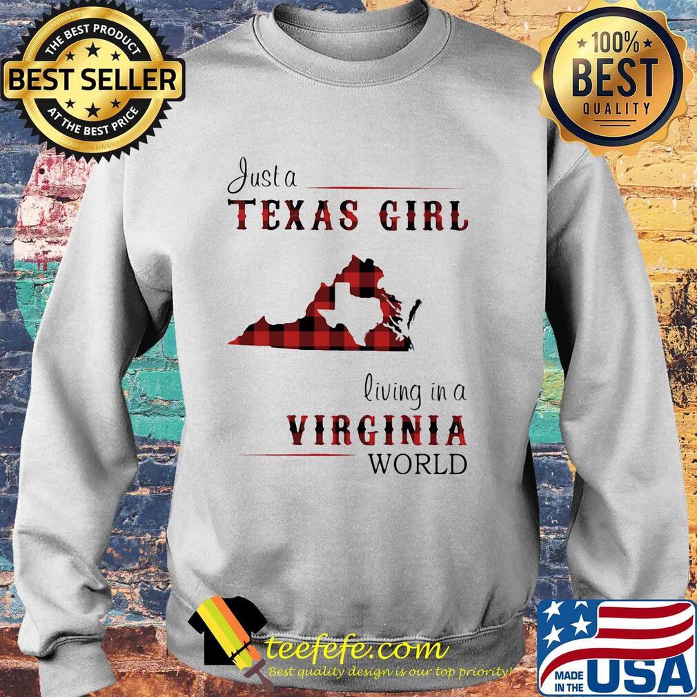 Just a texas girl living in a virginia world s Sweater Just a texas girl living in a virginia world s Sweater