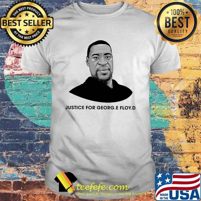 Justice for george floyd art shirt