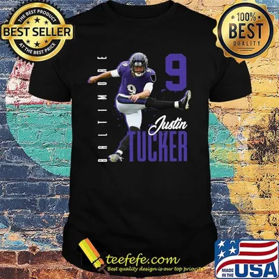 Justin tucker 9 baltimore ravens football shirt