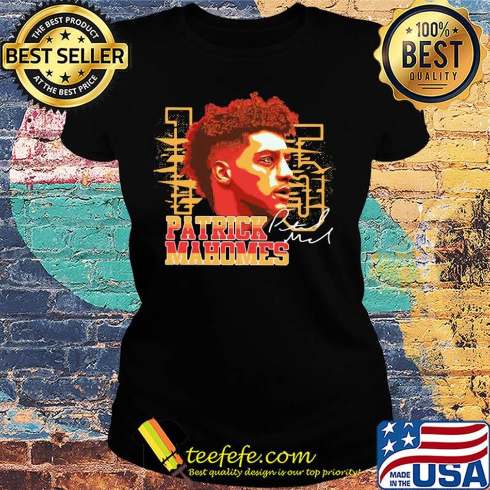 Kansas city chiefs patrick mahomes 15 signature s Ladies tee Kansas city chiefs patrick mahomes 15 signature s Ladies tee