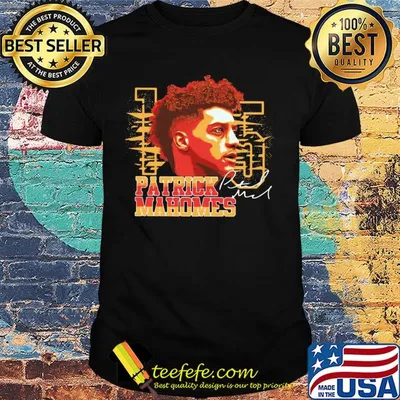 Kansas city chiefs patrick mahomes 15 signature shirt