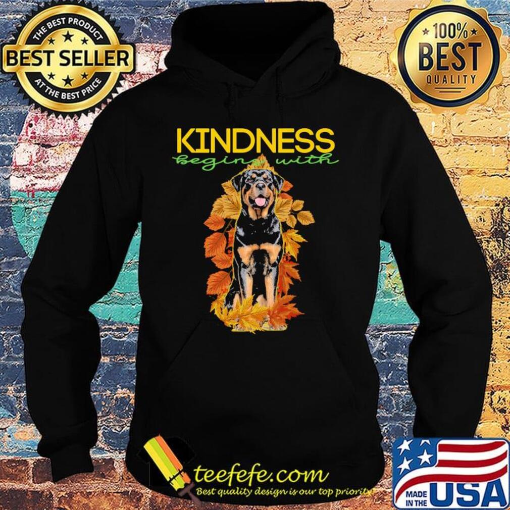 Kindness begins with german shepherd s Hoodie Kindness begins with german shepherd s Hoodie