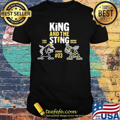 King and the sting theo von brendan schaub episode 03 mouse bee shirt