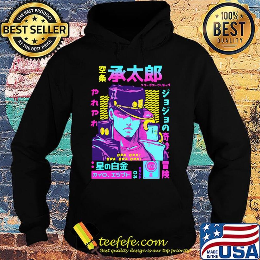 Kujo Jotaro Stardust Crusaders Shirt Hoodie Kujo Jotaro Stardust Crusaders Shirt Hoodie