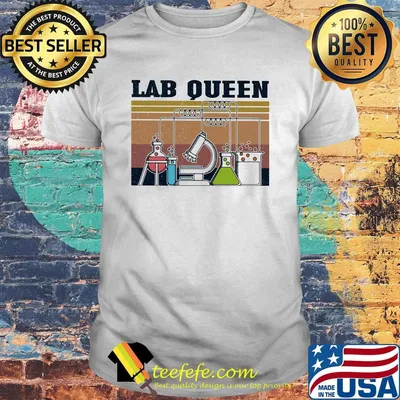 Lab queen vintage retro shirt