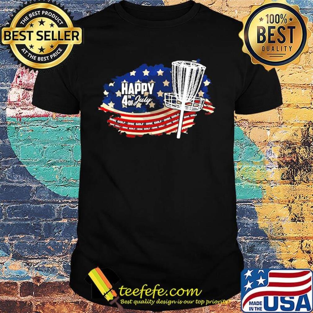 Lacrosse happy 4th of july american flag independence day shirt