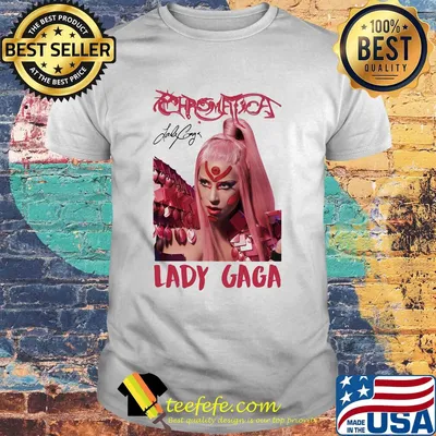 Lady gaga chromatica album signature shirt