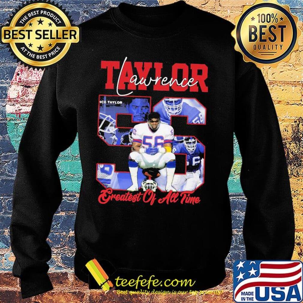 Lawrence taylor greatest of all time new york football team signature s Sweater Lawrence taylor greatest of all time new york football team signature s Sweater