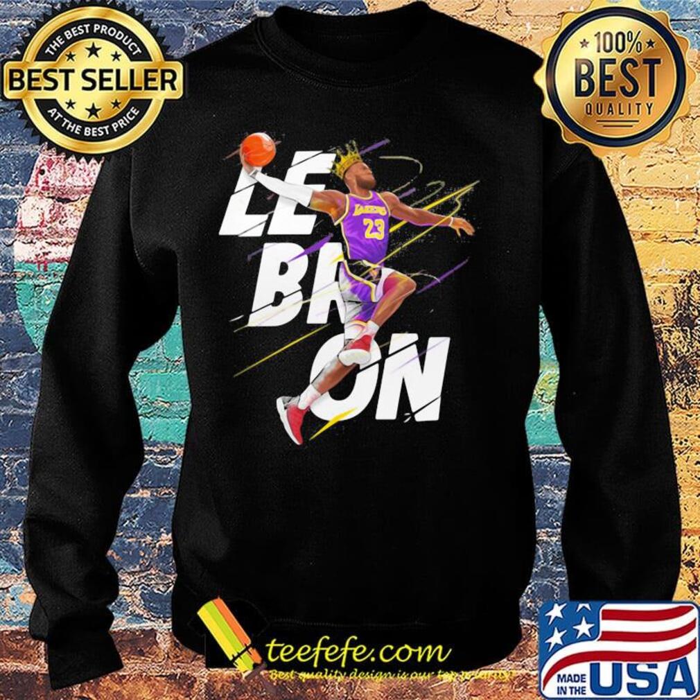 Lebron james king los angeles lakers basketball team player s Sweater Lebron james king los angeles lakers basketball team player s Sweater