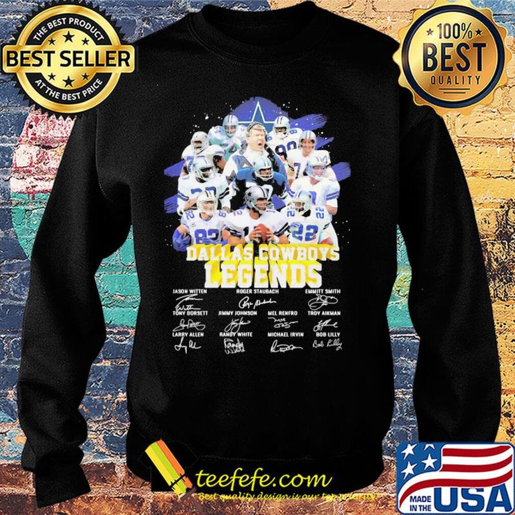 Legendary dallas cowboys football team players signatures s Sweater Legendary dallas cowboys football team players signatures s Sweater