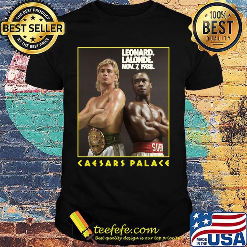 Leonard lalonde november 7 1988 caesars palace shirt