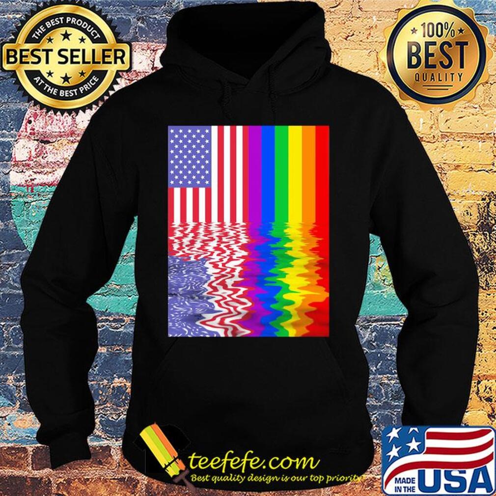 Lgbt american flag independence day s Hoodie Lgbt american flag independence day s Hoodie
