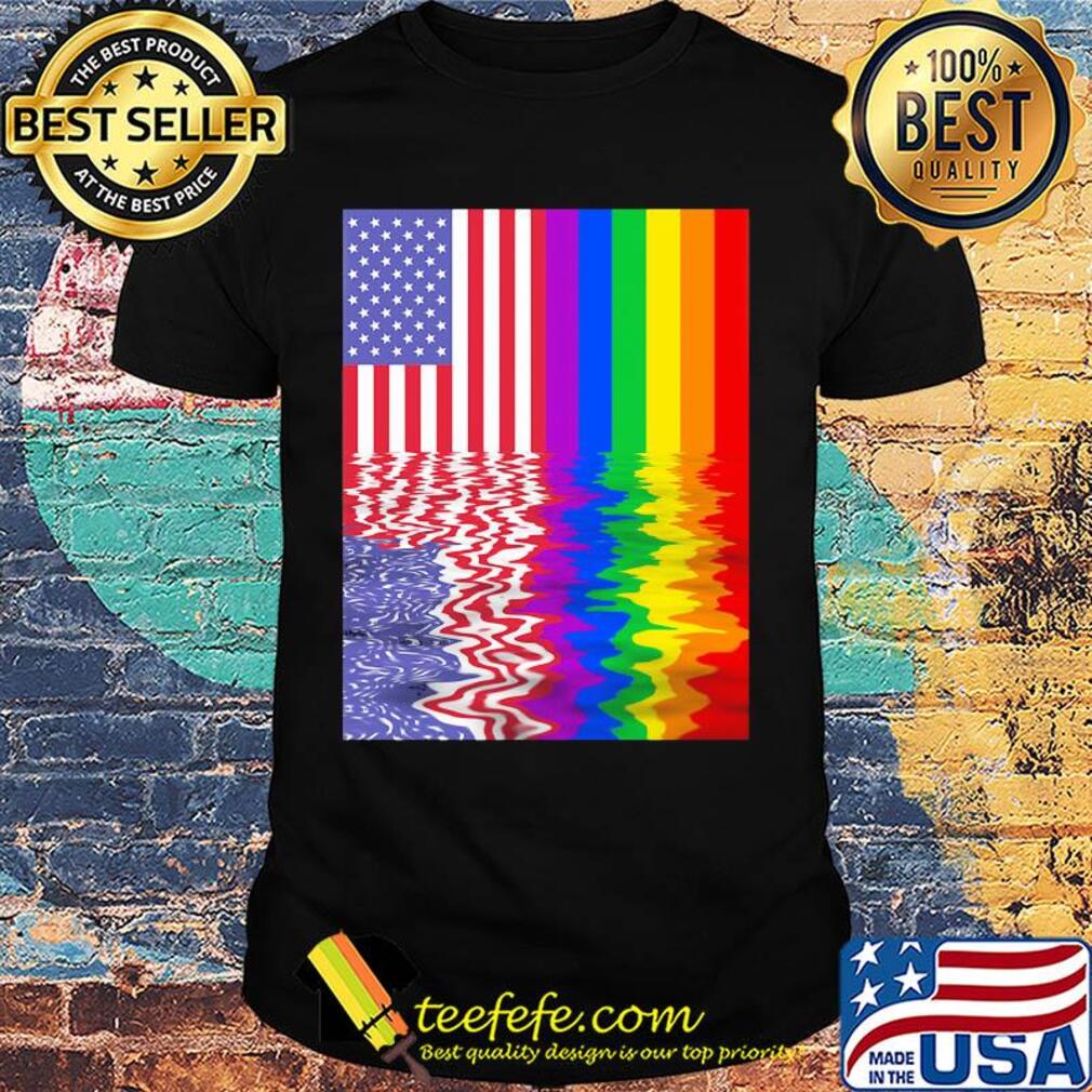 Lgbt american flag independence day shirt Lgbt american flag independence day shirt