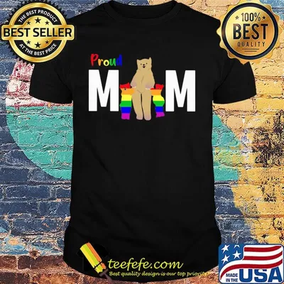 Lgbt bears proud mom shirt