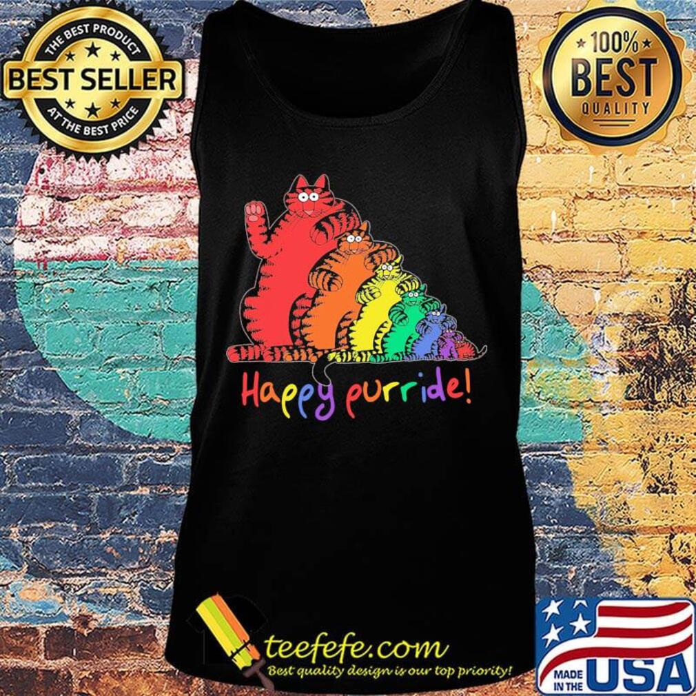 Lgbt cat happy purride s Tank top Lgbt cat happy purride s Tank top