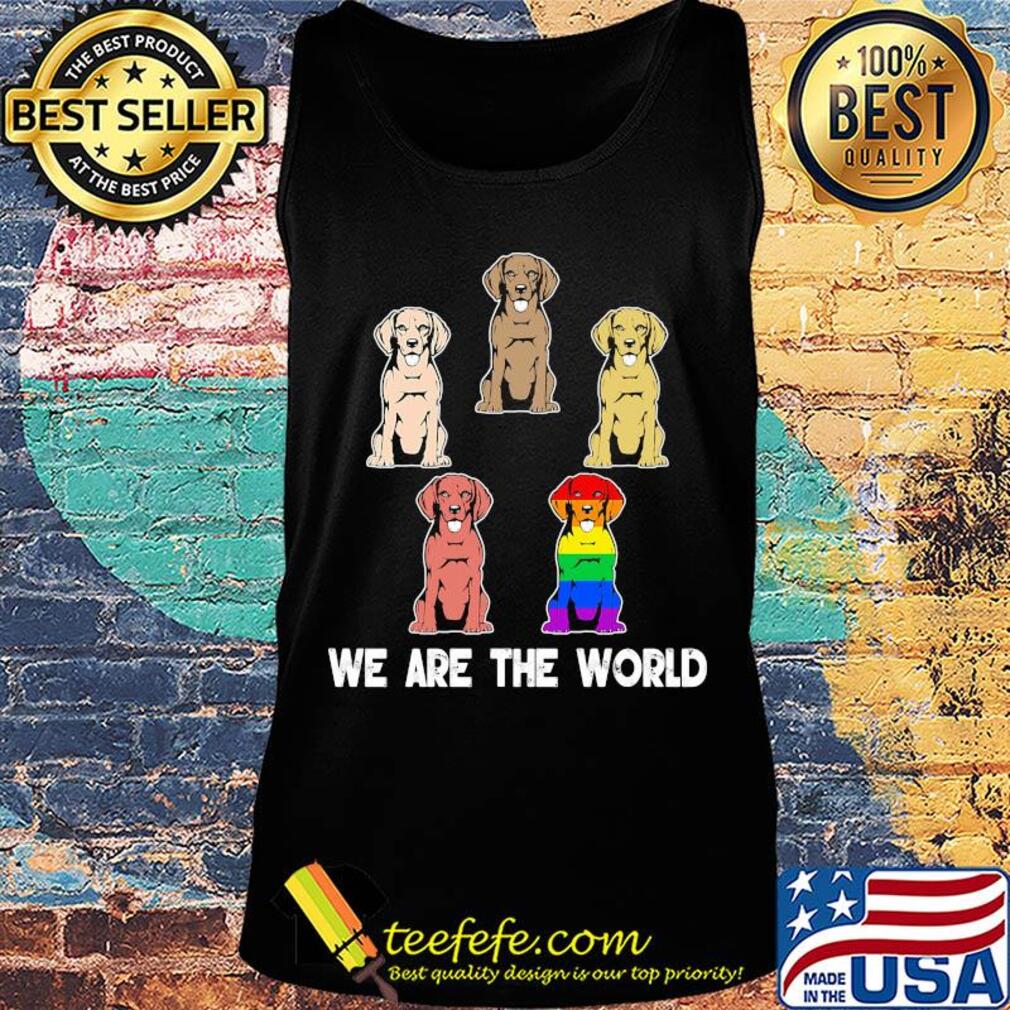 Lgbt dogs we are the world 2020 s Tank top Lgbt dogs we are the world 2020 s Tank top