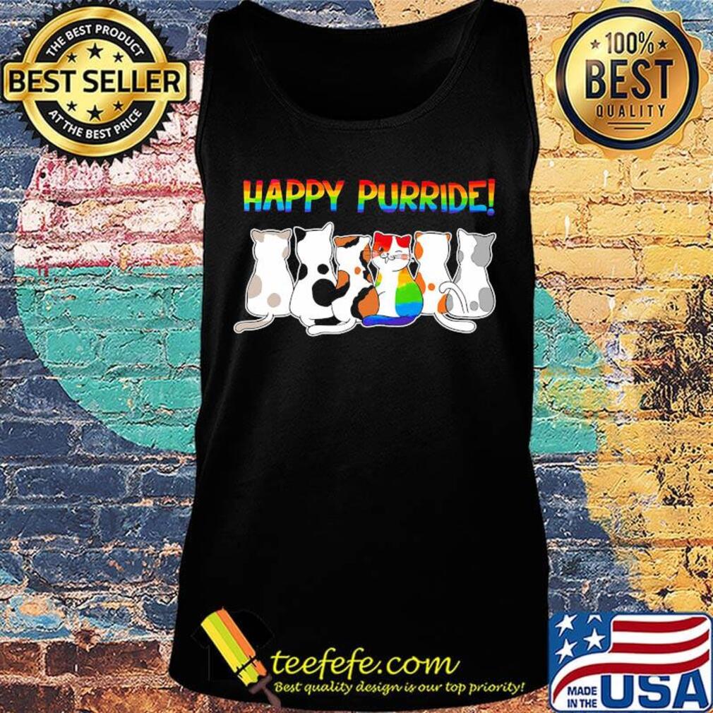 Lgbt happy purride cats s Tank top Lgbt happy purride cats s Tank top