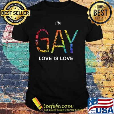 Lgbt i gay love is love shirt