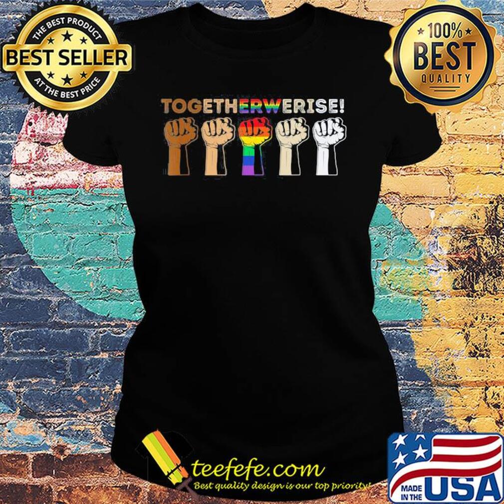 Lgbt juneteenth to get the we rise s Ladies tee Lgbt juneteenth to get the we rise s Ladies tee