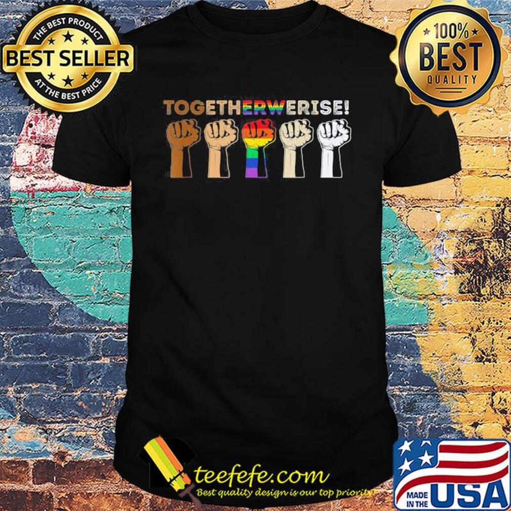 Lgbt juneteenth to get the we rise shirt