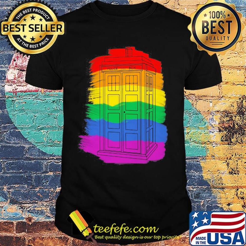 LGBt police public call box shirt
