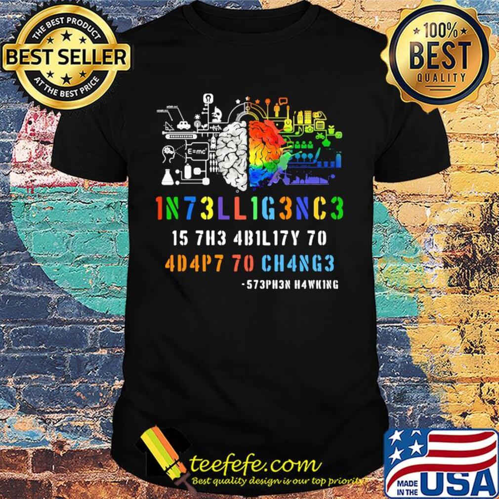 Lgbt scientist trust brain shirt