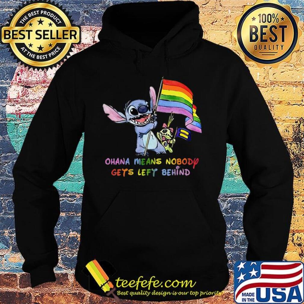 Lgbt stitch and scrump ohana means nobody gets left behind s Hoodie Lgbt stitch and scrump ohana means nobody gets left behind s Hoodie