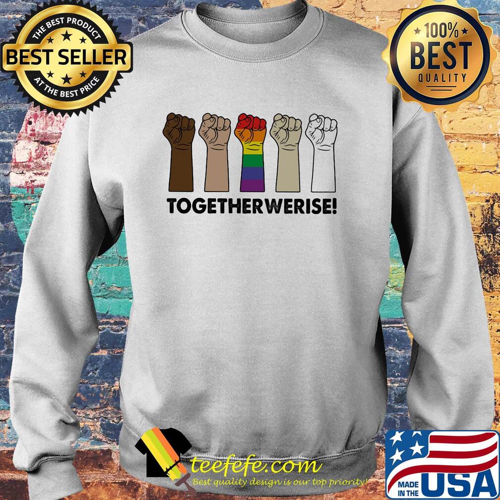 LGBT together we rise hand s Sweater LGBT together we rise hand s Sweater