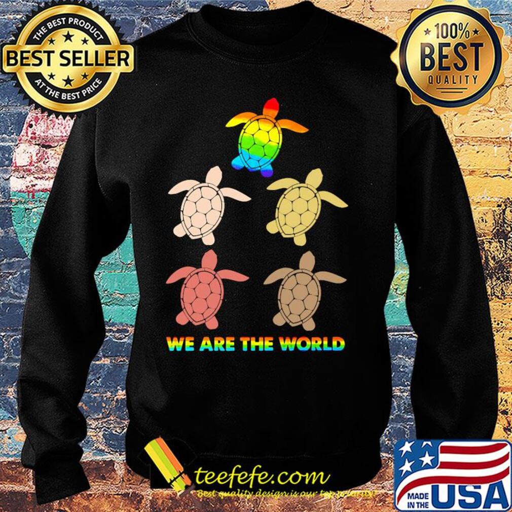 Lgbt turtle we are the world s Sweater Lgbt turtle we are the world s Sweater