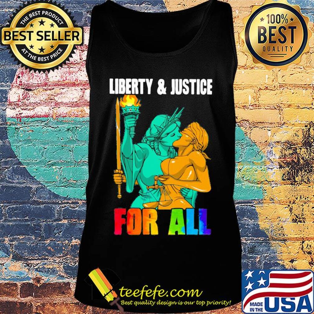 Liberty and justice for all lgbt s Tank top Liberty and justice for all lgbt s Tank top