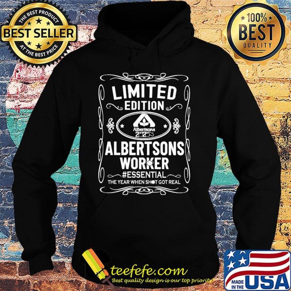 Limited edition albertsons worker essential the year when shit got real mask s Hoodie Limited edition albertsons worker essential the year when shit got real mask s Hoodie