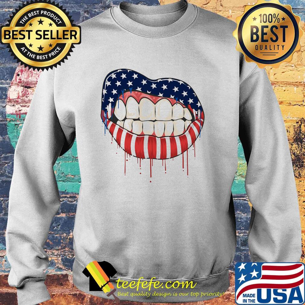 Lips american flag independence day s Sweater Lips american flag independence day s Sweater