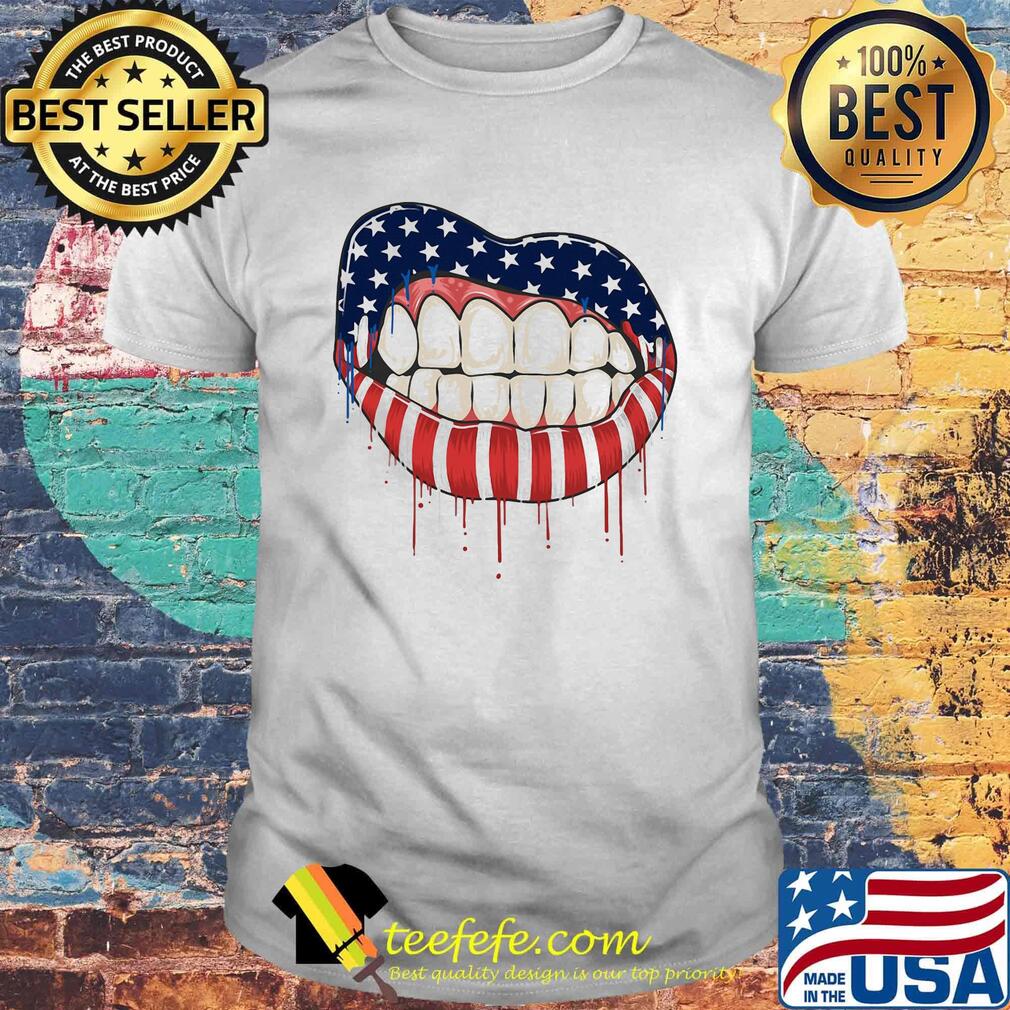 Lips american flag independence day shirt Lips american flag independence day shirt