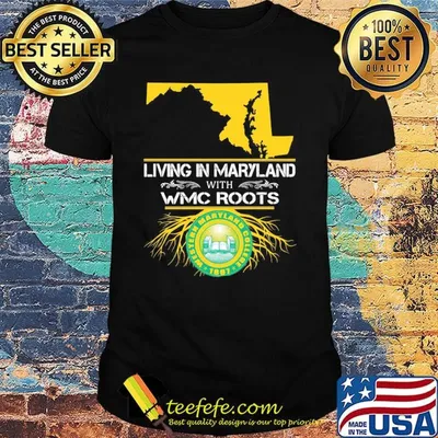 Living in maryland with WMC roots McDaniel College shirt