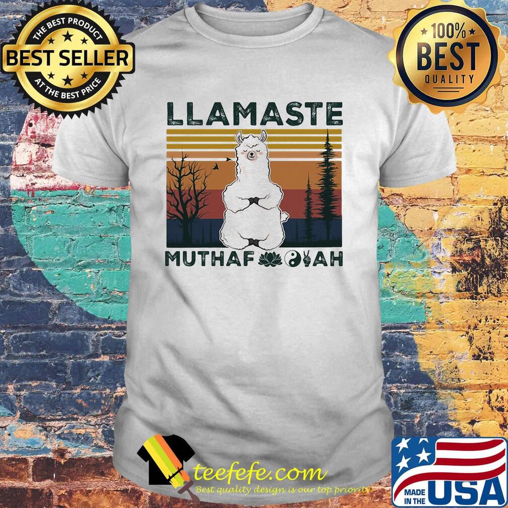 Llamaste muthafuckah vintage retro shirt
