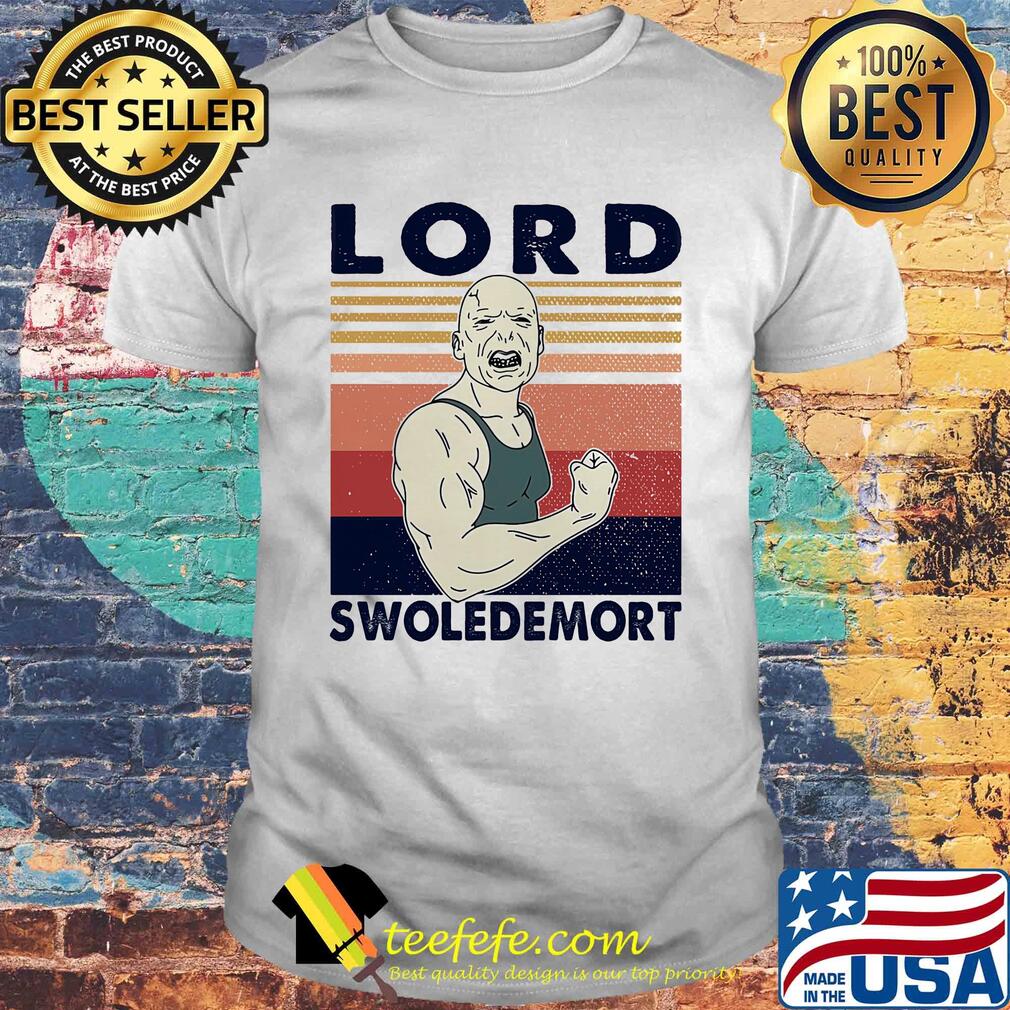 Lord swoledemort gym vintage retro shirt
