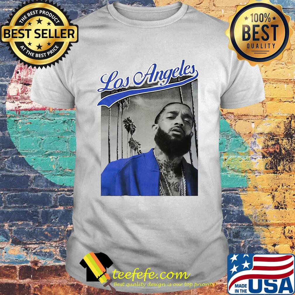 Los angeles nipsey hussle rapper shirt