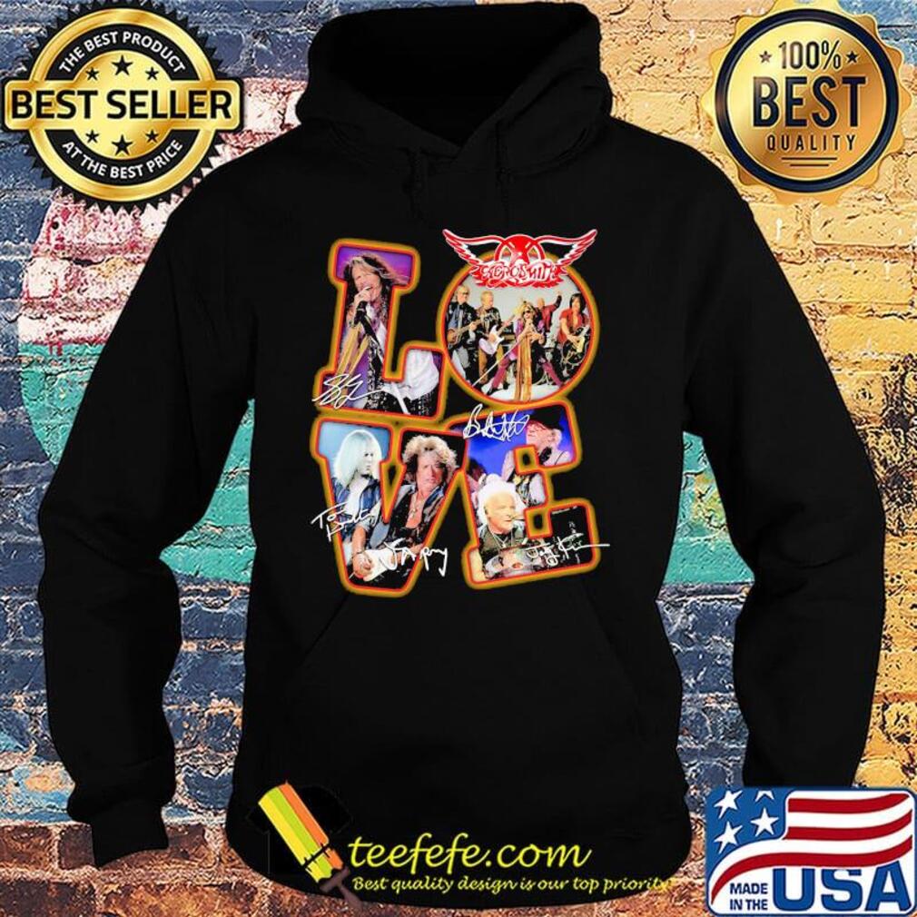 Love aerosmith band members signatures s Hoodie Love aerosmith band members signatures s Hoodie