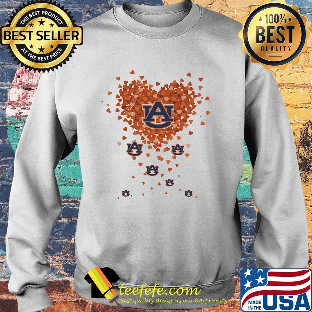 Love auburn tigers logo hearts s Sweater Love auburn tigers logo hearts s Sweater